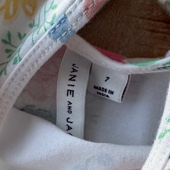 Janie and Jack Floral Dress size 7 - Picture 2 of 7